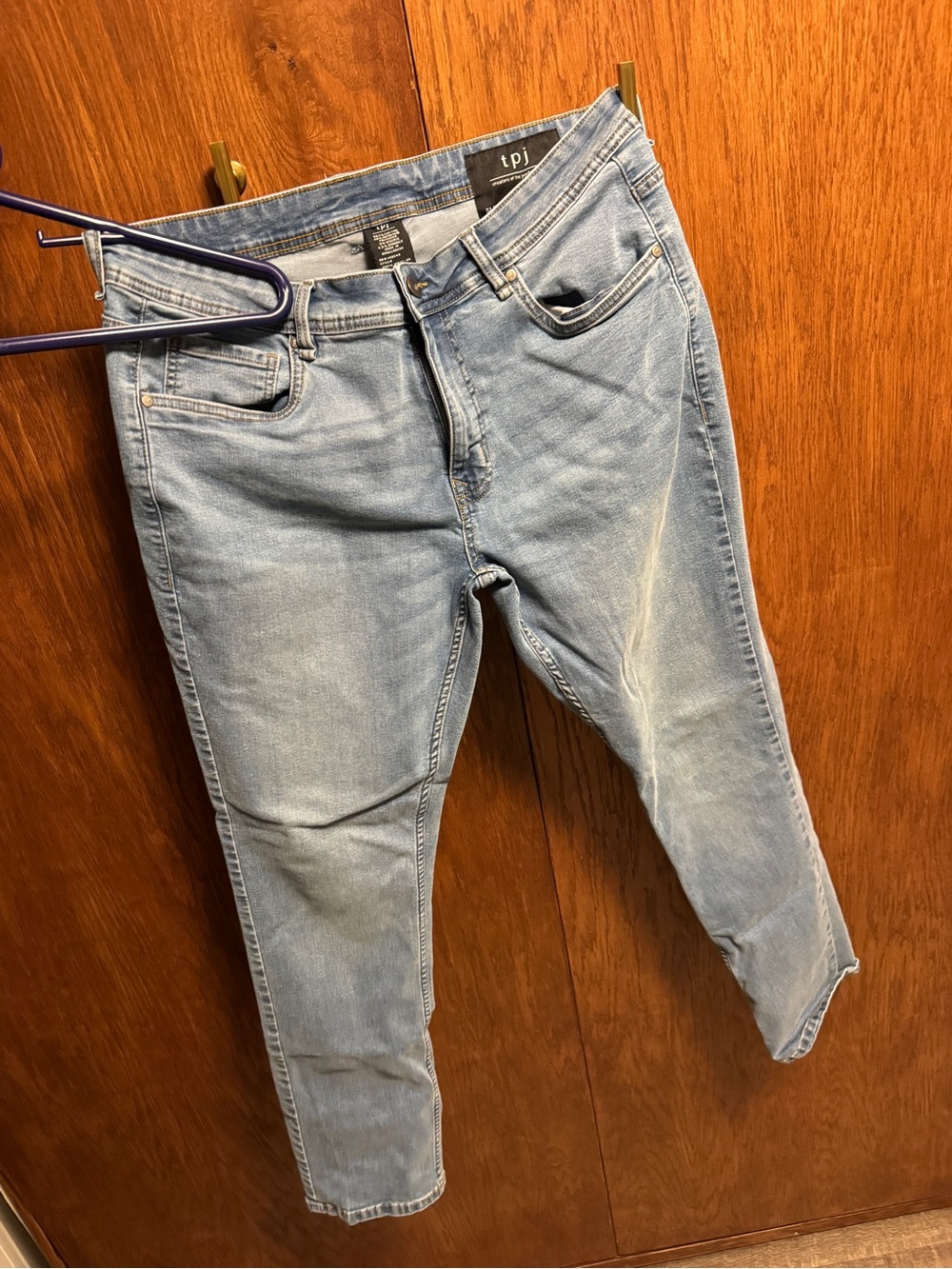 The Perfect Jean - Light Wash Slim Jeans - Light Blue 34 x 32 - Picture 2 of 9